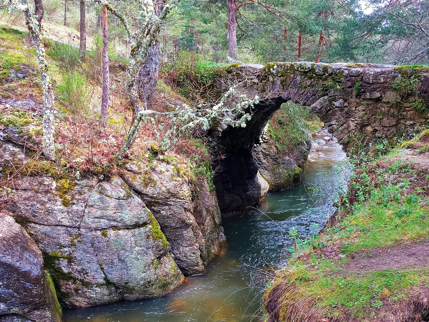 Cascadas, pozas cristalinas y un puente histórico: así es esta ruta cerca de Madrid ideal para ir con niños Cascadas, pozas cristalinas y un puente histórico: así es esta ruta cerca de Madrid ideal para ir con niños