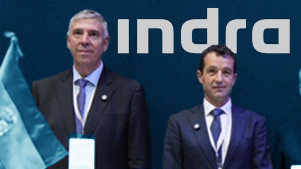 En la imagen, José Vicente de los Mozos y Ángel Escribano.
