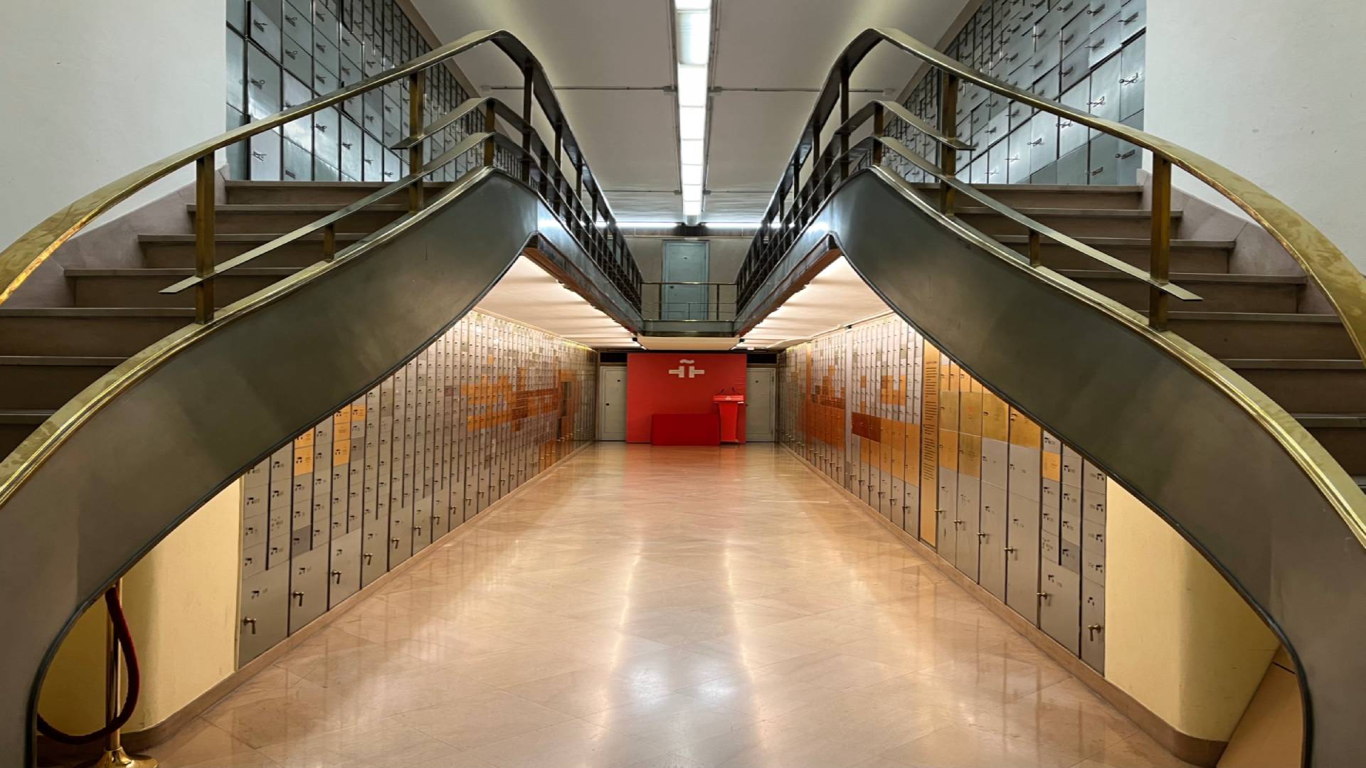 Interior de la Caja de las Letras del Cervantes