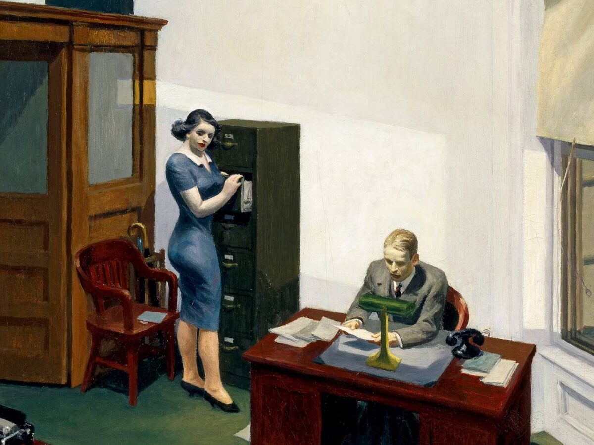 Office at Night (Edward Hopper) - Cultura