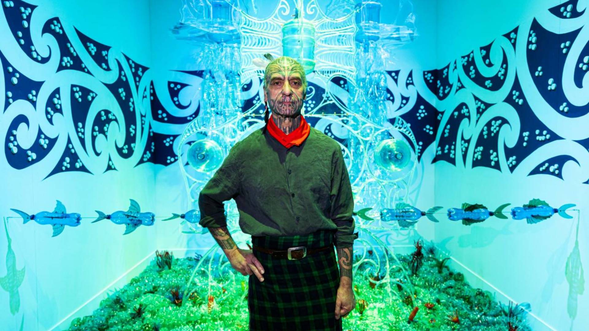 George Nuku, artista de origen maorí