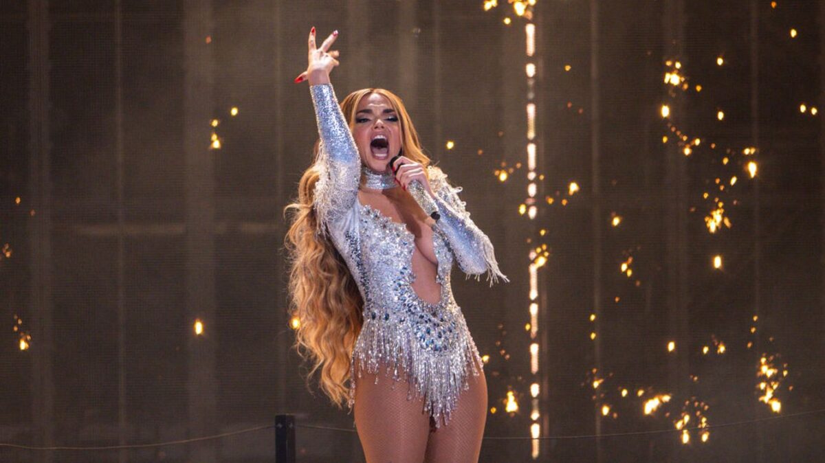Melody, en la primera semifinal de Eurovisión 2025