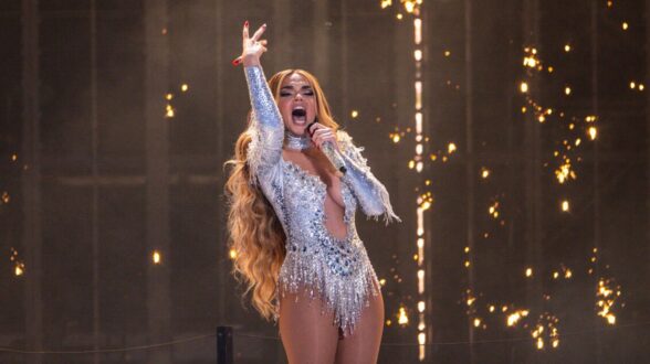Melody, en la primera semifinal de Eurovisión 2025