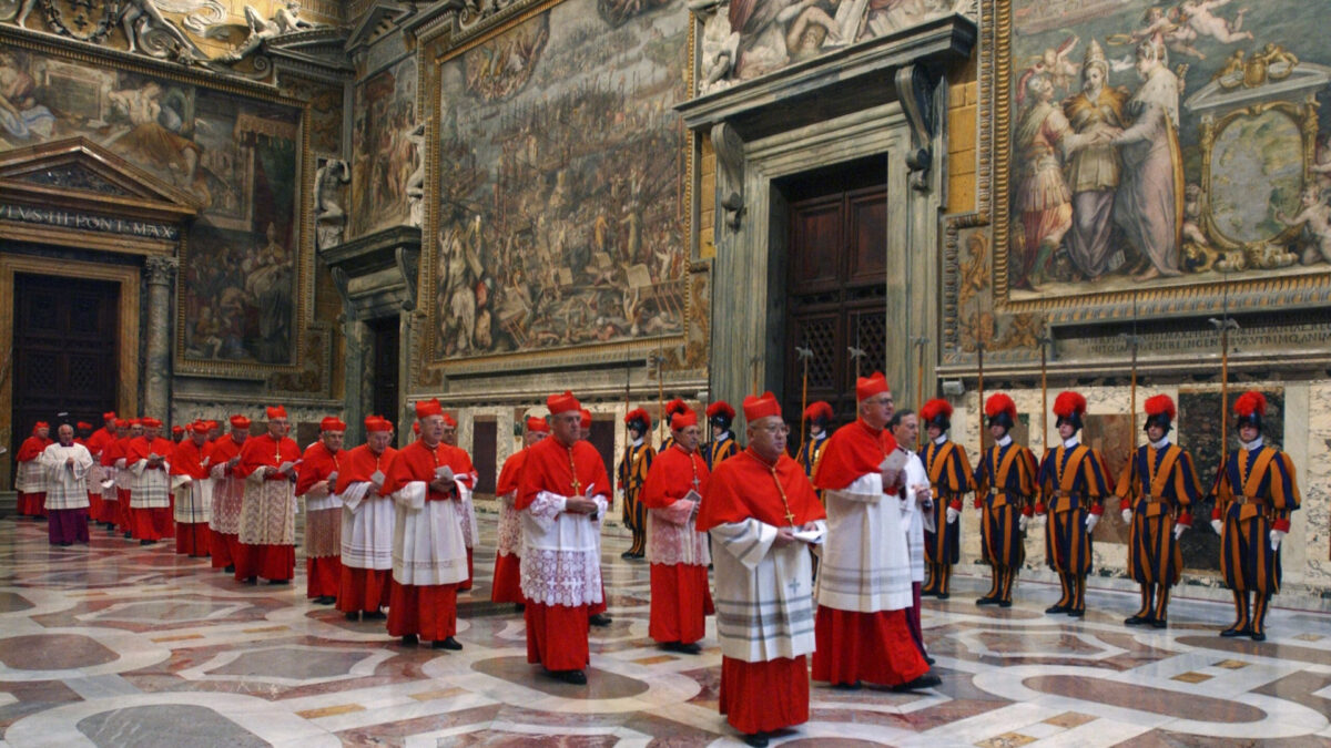 El cónclave de 2013, en el que fue elegido el Papa Francisco