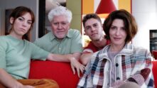 Victoria Luengo, Pedro Almodóvar, Patrick Criado y Bárbara Lennie