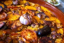 Arroz al horno, el plato tradicional valenciano