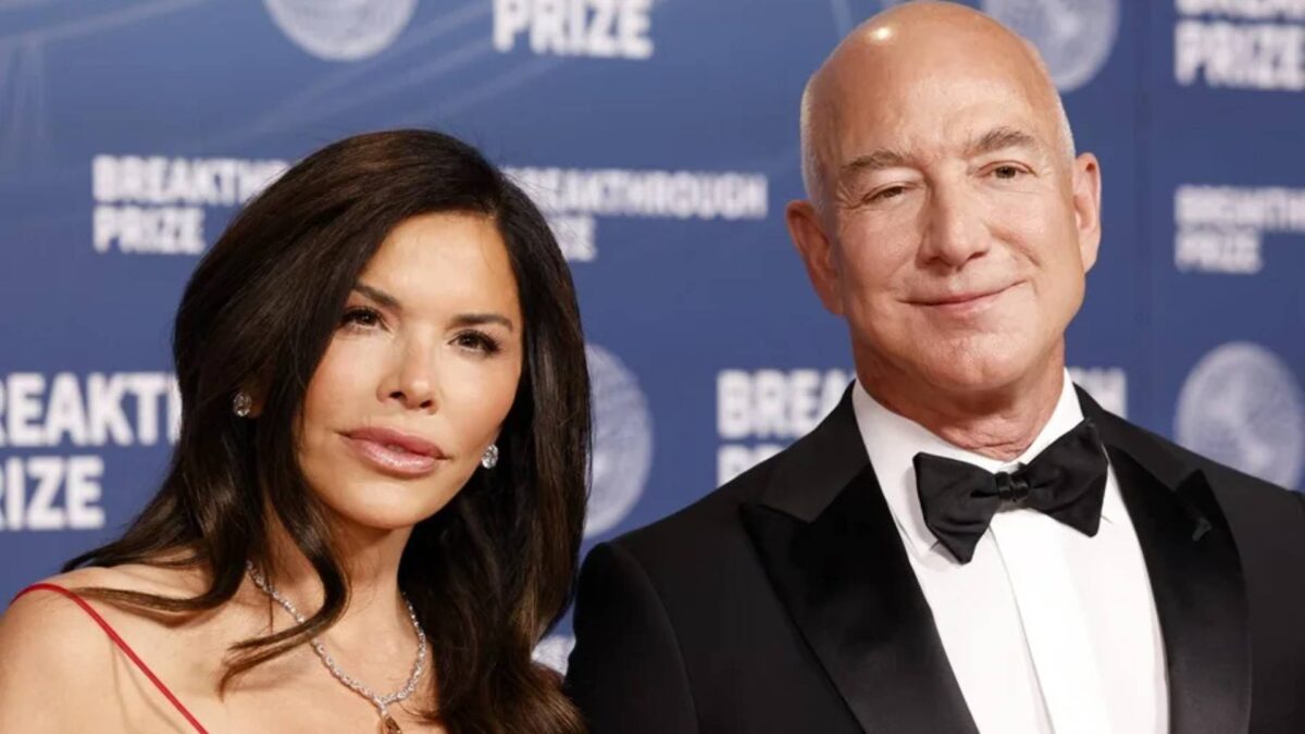 Jeff Bezos y Lauren Sánchez