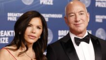 Jeff Bezos y Lauren Sánchez