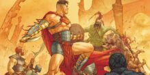 El cómic de Superman como gladiador, la saga Warworld