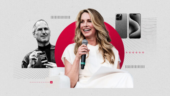 Laurene Powell Jobs (61 años), viuda del fundador de Apple y una de las amigas y patrocinadoras del propio Ive.