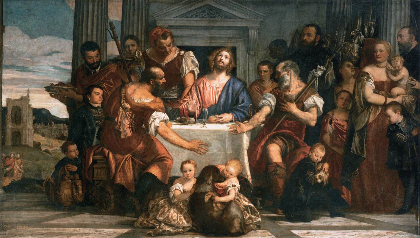 'Cena en Emaús', de Paolo Veronese