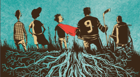 Portada de la novela gráfica rural Essex County