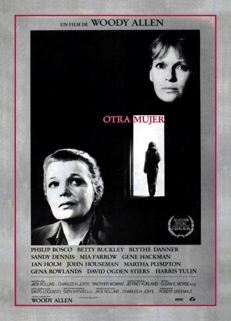 Póster de Otra Mujer, de Woody Allen