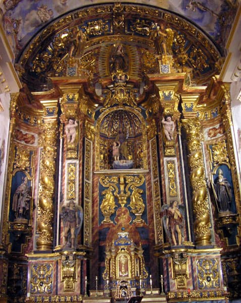 Retablo de la iglesia de Abanilla