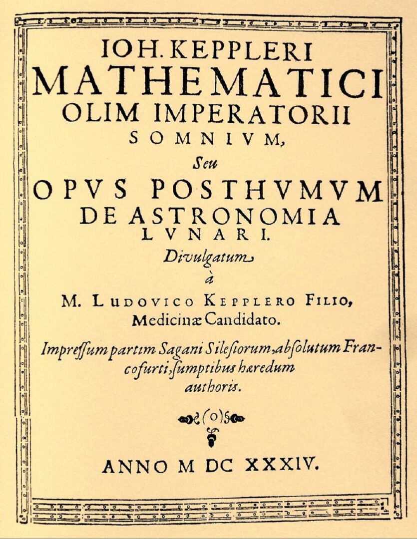 El primer libro de ciencia ficción de la historia está escrito en latín y nadie lo conoce El primer libro de ciencia ficción de la historia está escrito en latín y nadie lo conoce