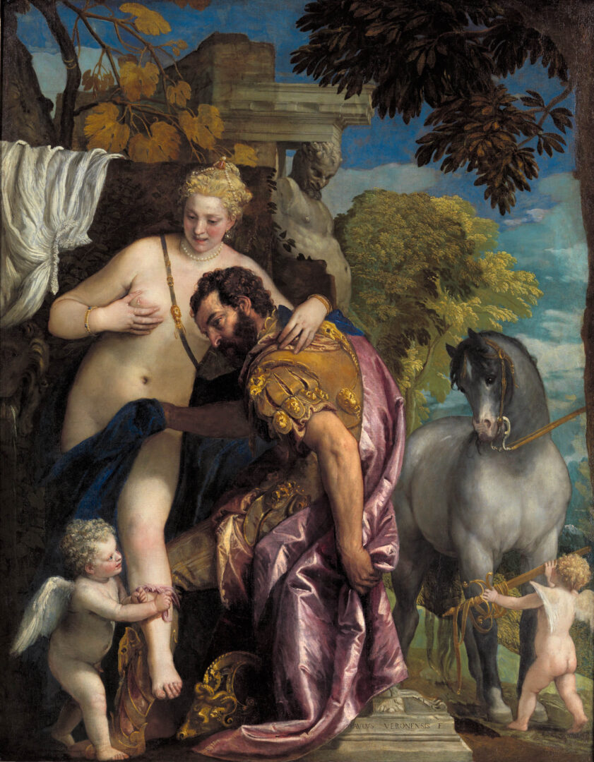 'Marte y Venus unidos por Amor', cuadro de Paolo Veronese
