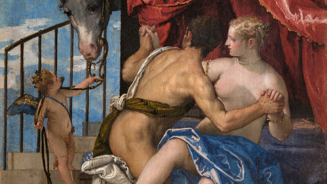 'Marte y Venus con Cupido', cuadro de Paolo Veronese