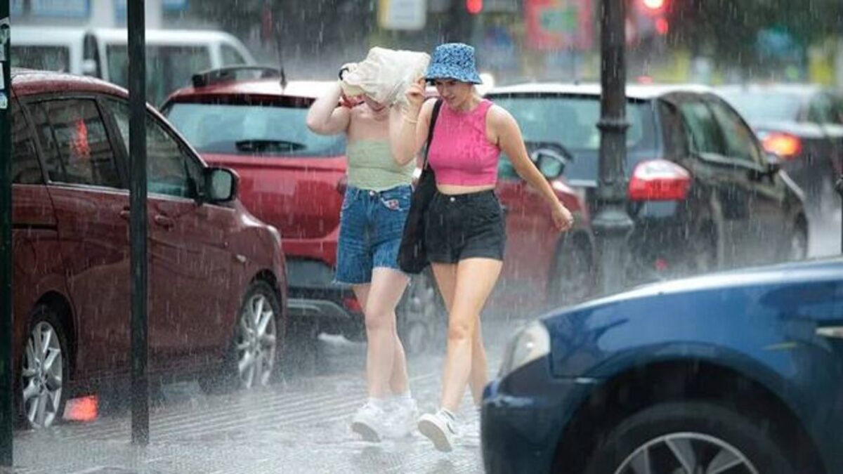 Alerta por granizo - Sociedad