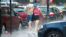 Alerta por granizo - Sociedad
