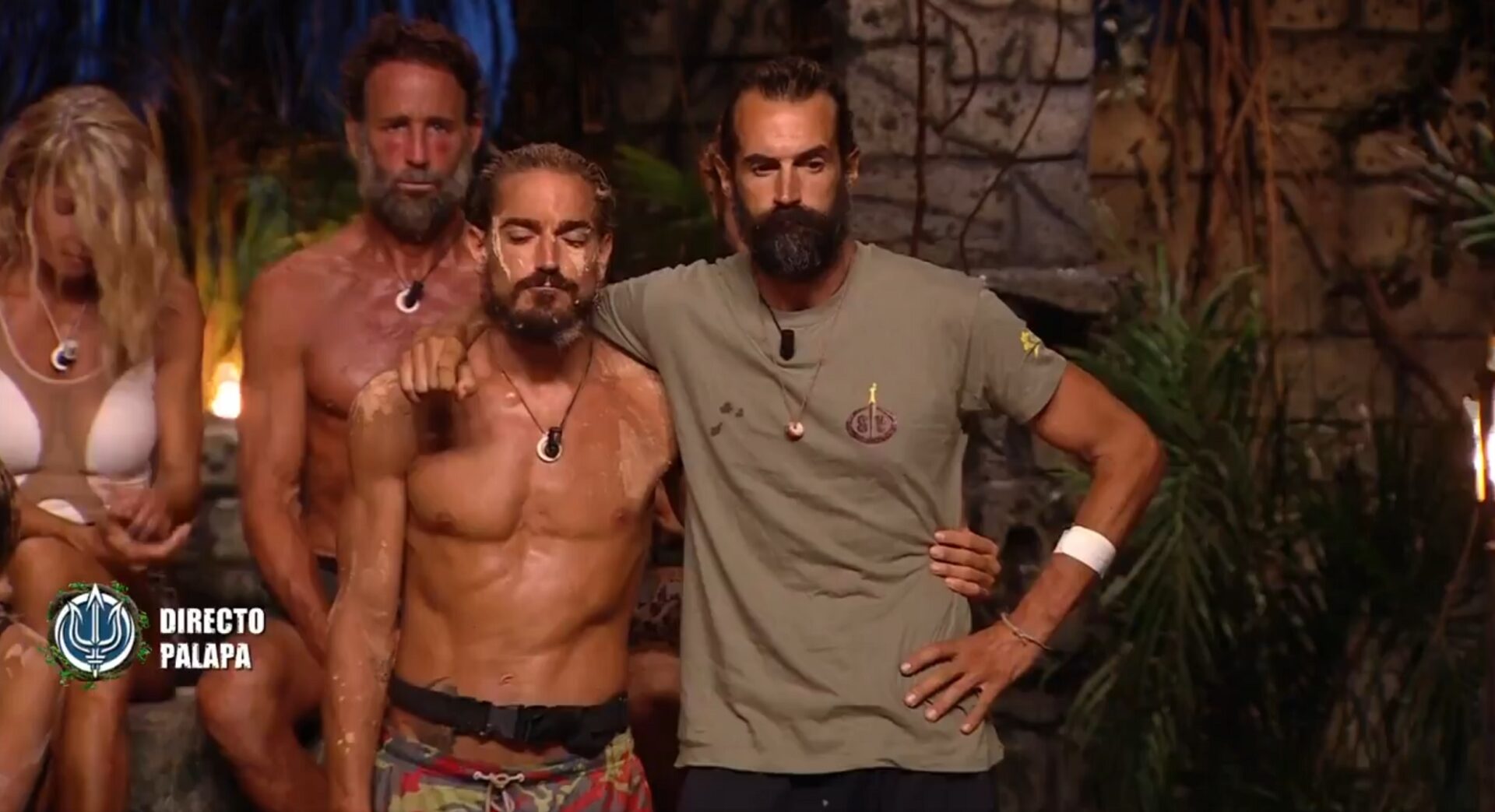 Los nominados de Supervivientes ayer, afectados por un épico regreso Los nominados de Supervivientes ayer, afectados por un épico regreso