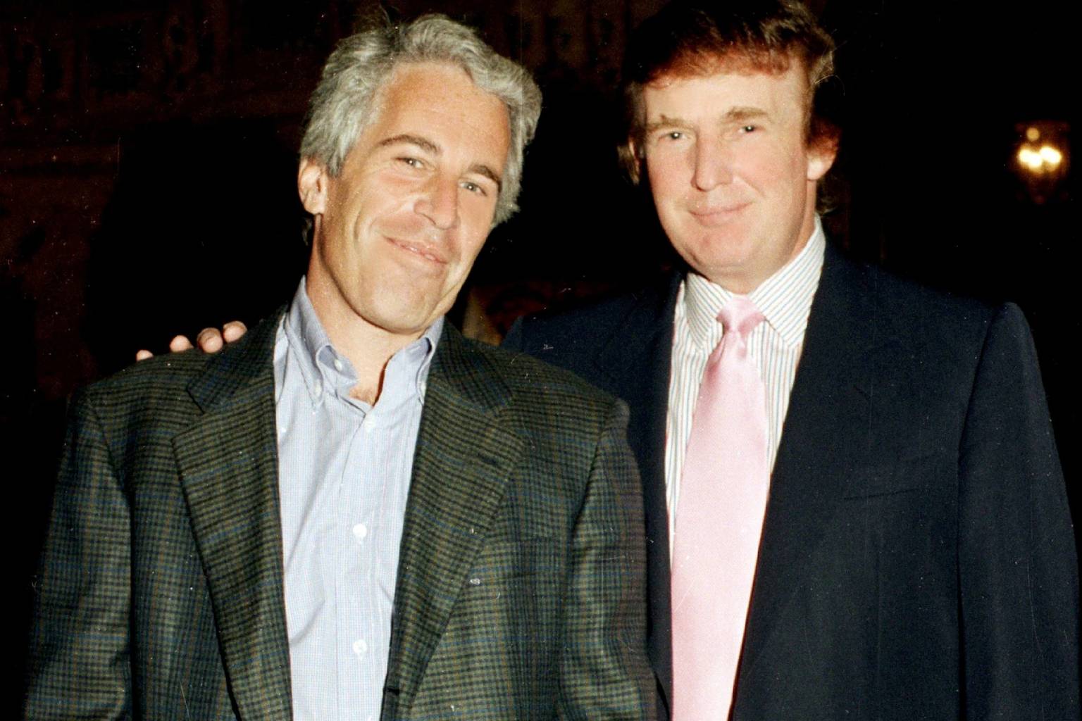 Jeffrey Epstein y Donald Trump - Internacional