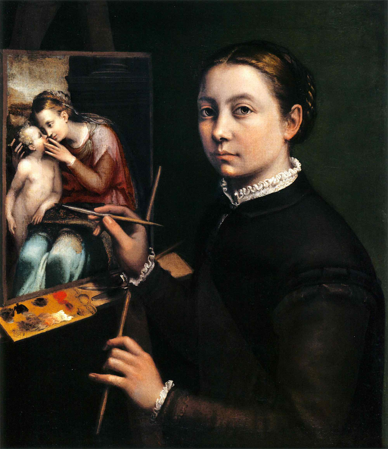Autorretrato de Sofonisba Anguissola