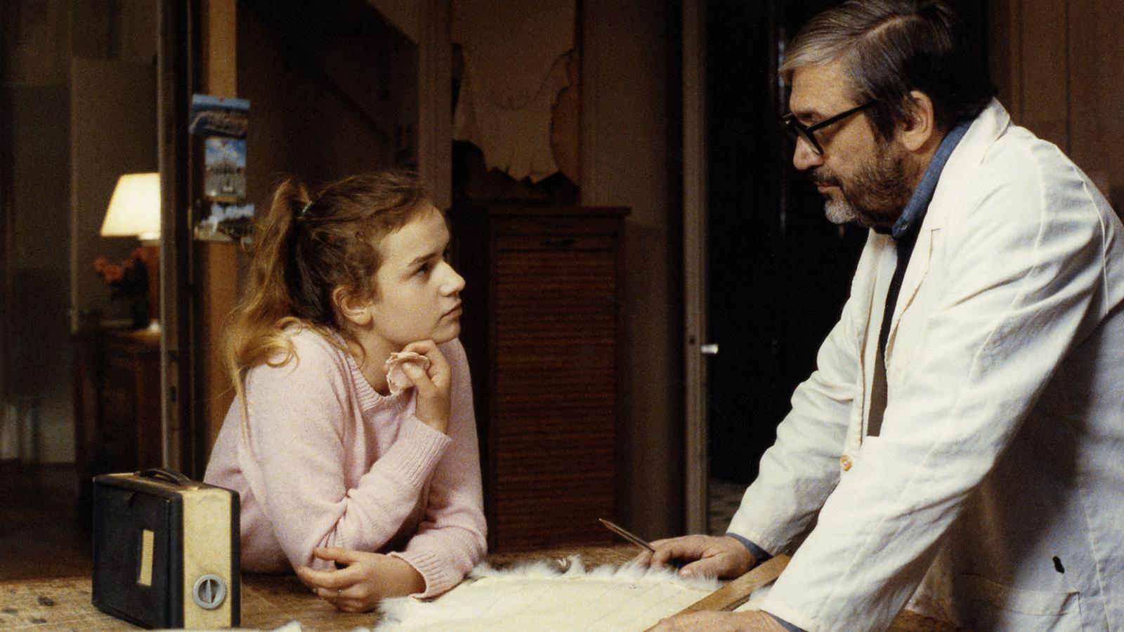 Sandrine Bonnaire y Maurice Pialat, que además de dirigir hace de su padre en 'A nuestros amores'
