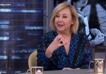 Carmen Machi, en su última visita al Hormiguero