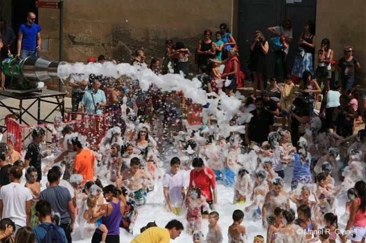 El agua es el corazón de la Festa de Sant Magí El agua es el corazón de la Festa de Sant Magí