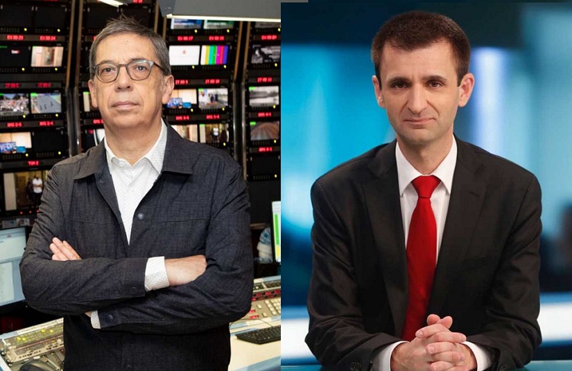 Josep Vilar y José Pablo López, de RTVE
