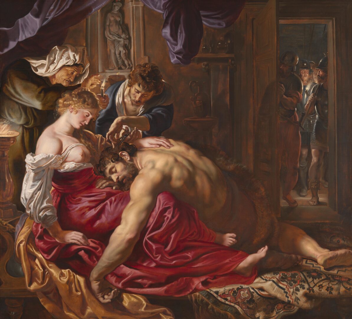 El cuadro 'Sansón y Dalila', atribuido a Rubens, en la National Gallery de Londres