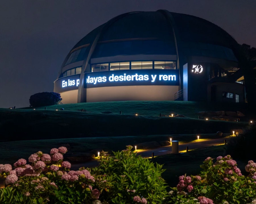 Vistazo a la Cúpula Atlántica durante el evento de Zara