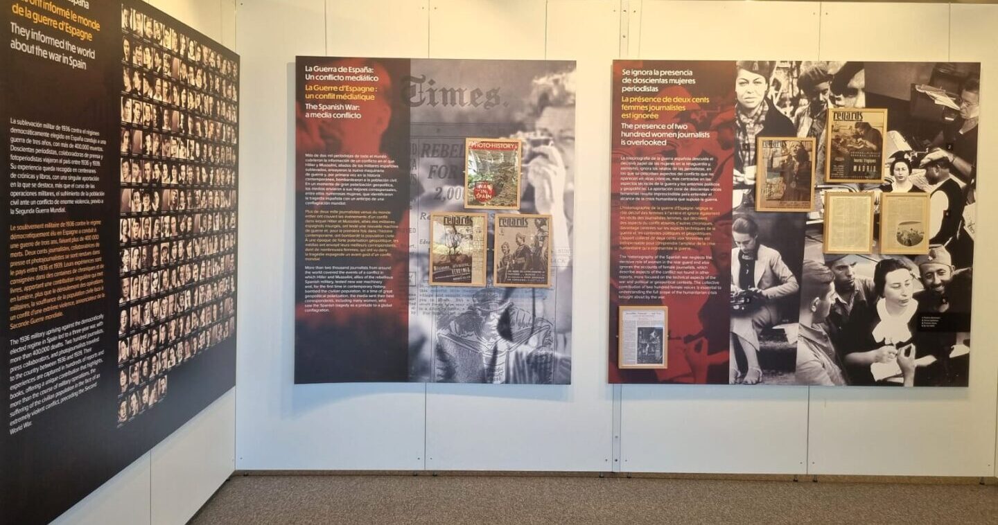 La exposición “Ellas lo contaron al mundo”, que se inauguró esta semana en la sede de la Unesco en París