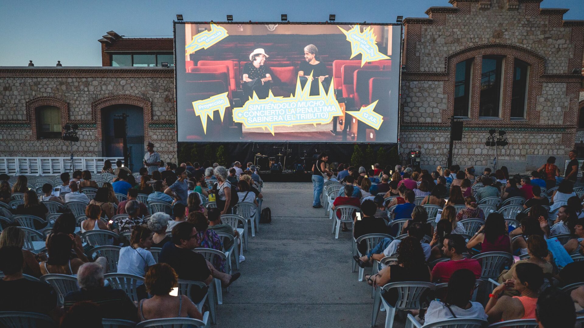 CinePlaza, el cine de verano de Matadero de Madrid