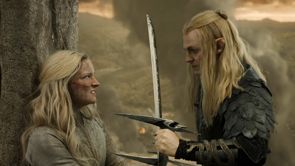 Galadriel vs Sauron en Los Anillos de Poder - Cultura