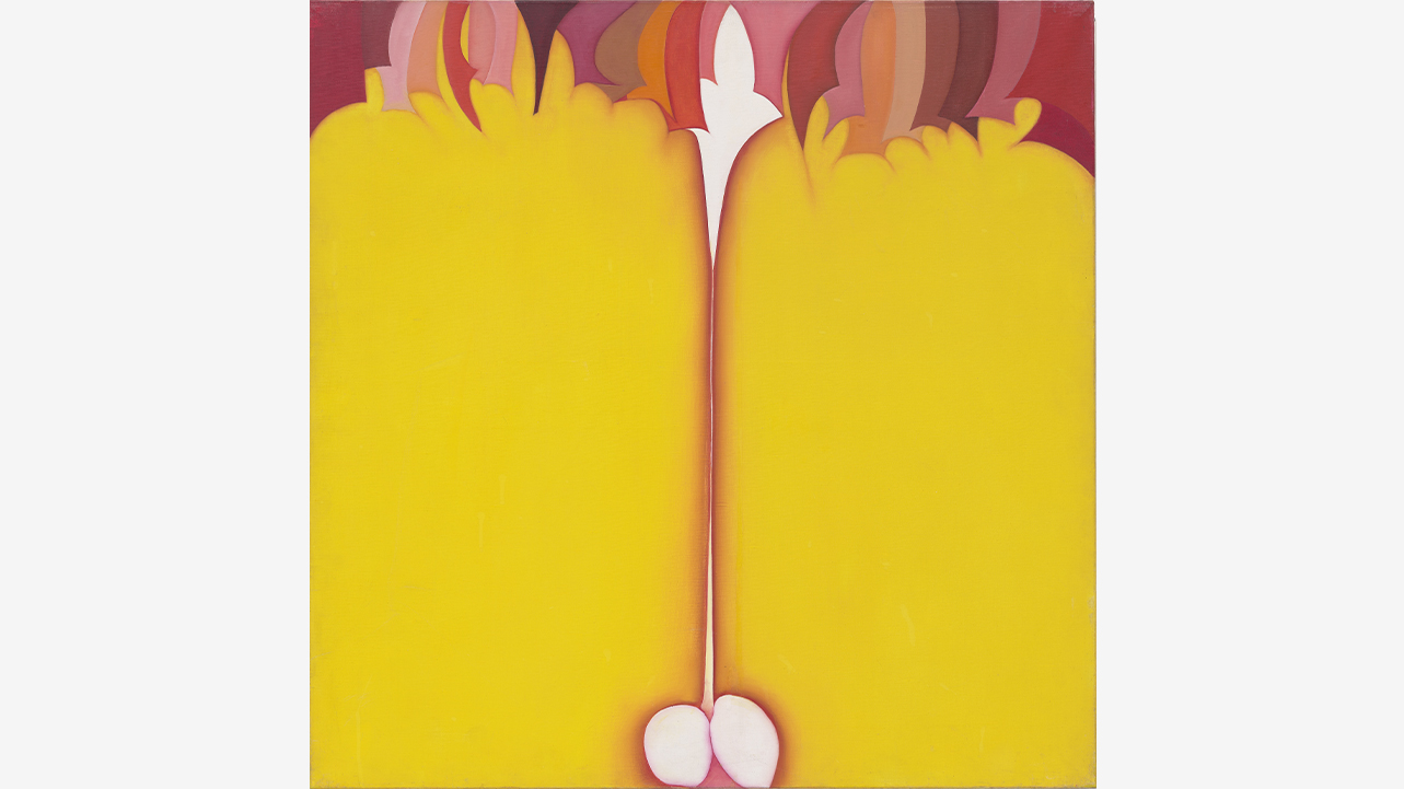 Exposición 'Huguette Caland. Una vida en pocas líneas', en el Museo Reina Sofía