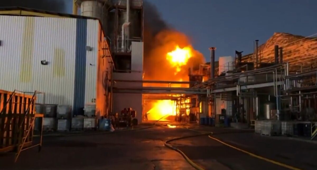 Incendio en Zuera - Sociedad