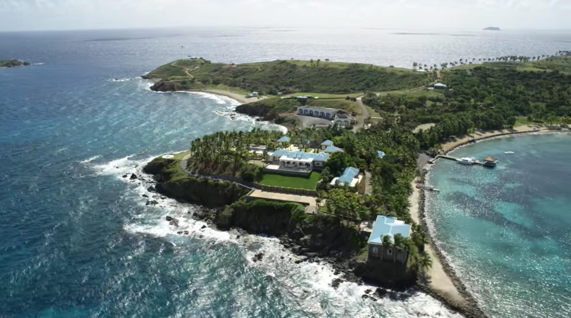 La isla de Jeffrey Epstein en la que realizaba las fiestas y los encuentros sexuales por los que fue juzgado y condenado