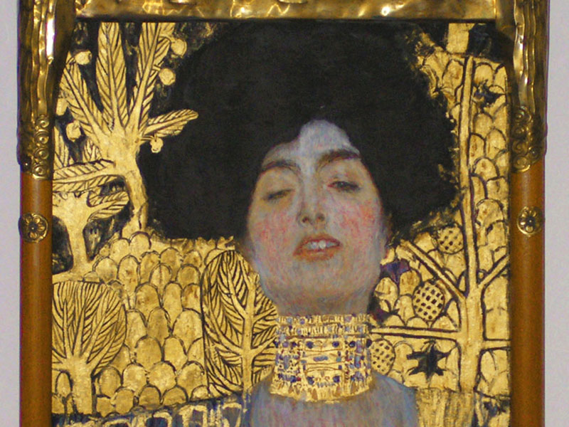 Copia de la obra 'Judith' de G. Klimt, en el Museo de la Falsificación de Viena