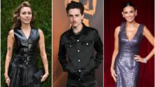 Demi Moore, Milye Cyrus y Timothée Chalamet tendrán estrella en el paseo de la fama en 2026