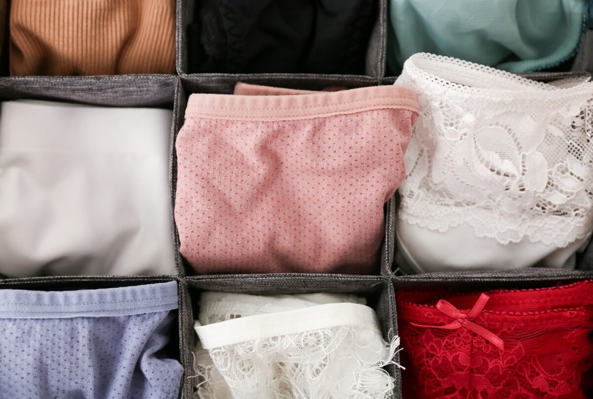 Ropa interior ordenada - Estilo de Vida