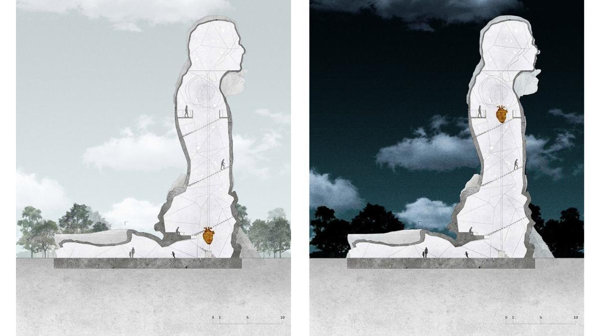 El Sagrado Corazón de Jesús que Javier Viver construye en Boadilla del Monte, en Madrid