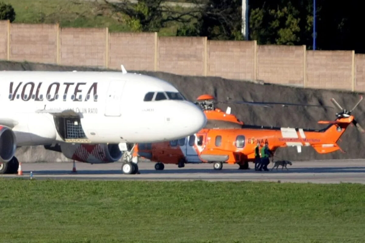 Volotea en el aeropuerto de Milán - Internacional