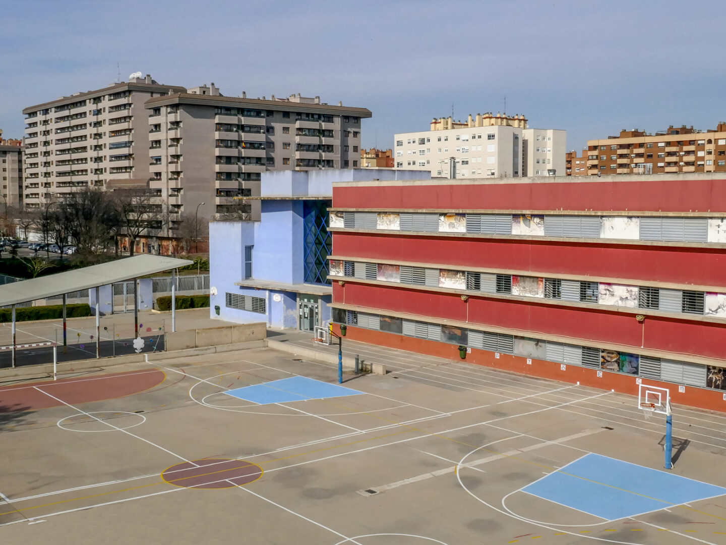 Colegio Josefa Amar y Borbón, en Zaragoza