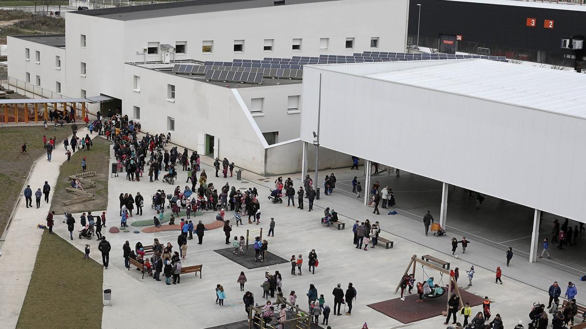 El Colegio Buztintxuri, en Pamplona