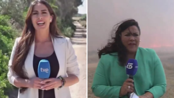 Gemma Camacho se queja de la exposición de los periodistas a los incendios