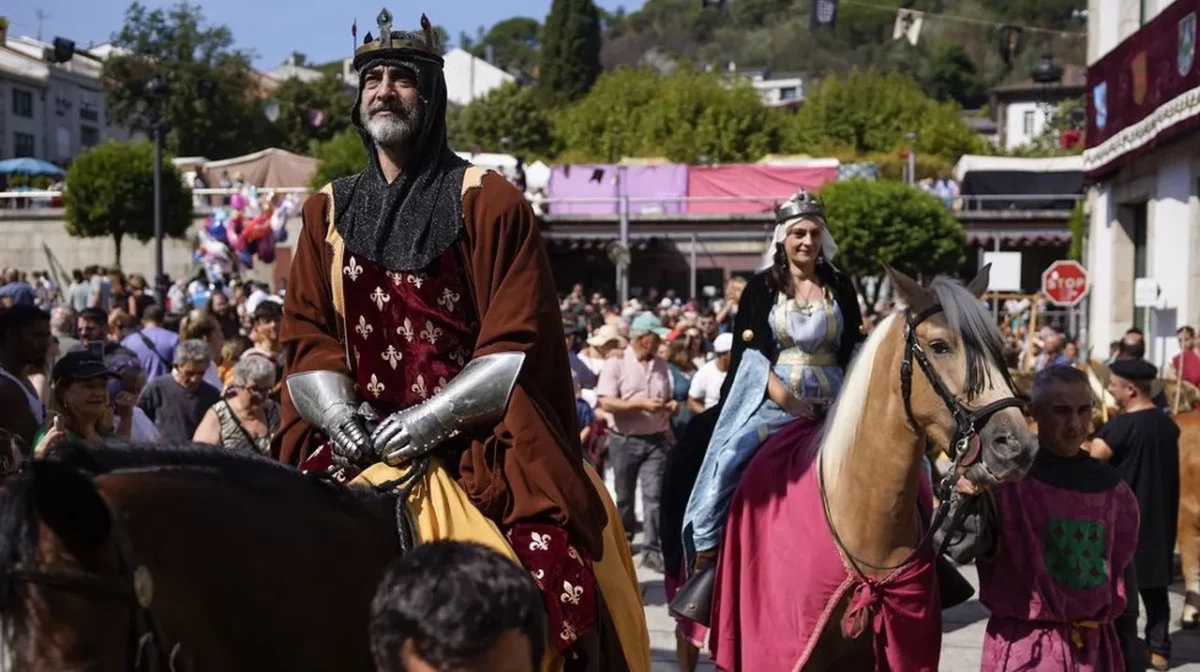 Las Festas Da Istoria, espectaculares fiestas medievales en agosto en Ribadivia, Ourense