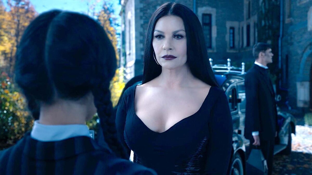 Catherine Zeta-Jones en Miércoles - Cultura
