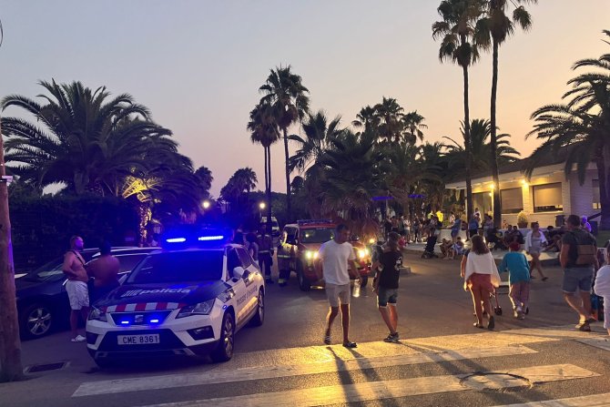 El incendio en el camping de El Vendrell