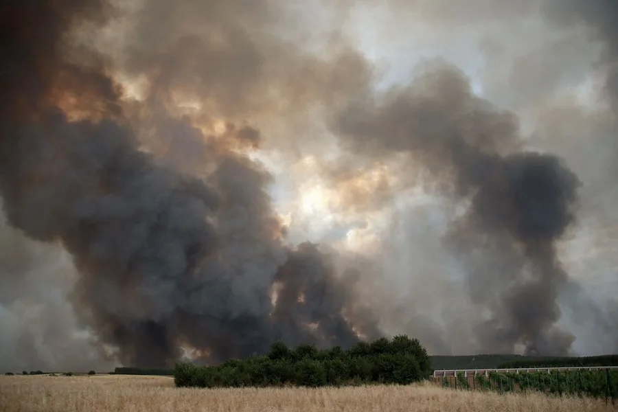 Incendio de Molezuelas - Sociedad